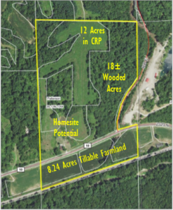 Land Auction · 48.14 Acres with Homesite Potential · Greene County, Illinois