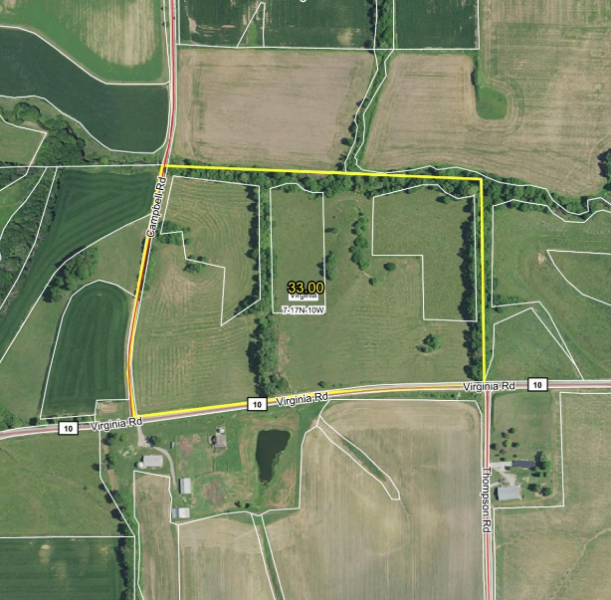 33± Acres Turnkey Pasture · Cass County, Illinois