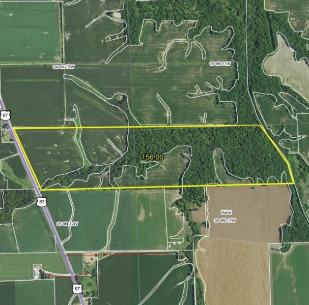 156± Acres · Hunting & Row Crop Combo · Greene County, Illinois