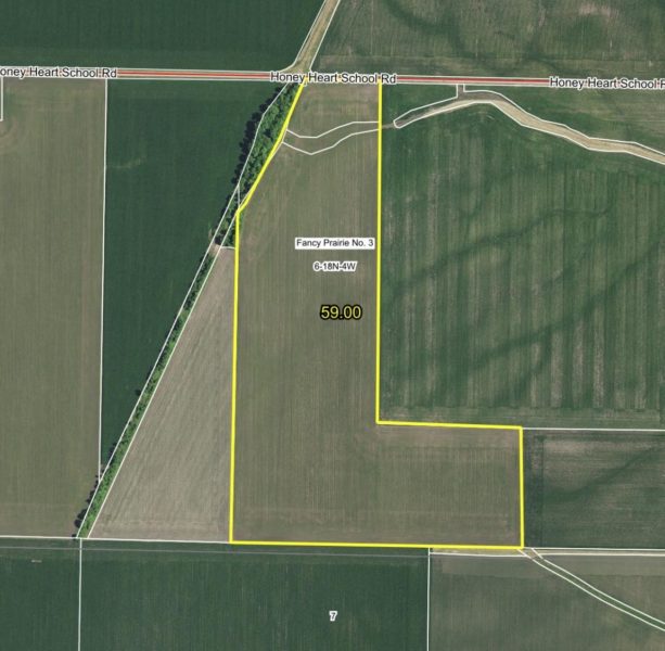 59± Acre Class A Farm · 99% Tillable · Menard County, Illinois