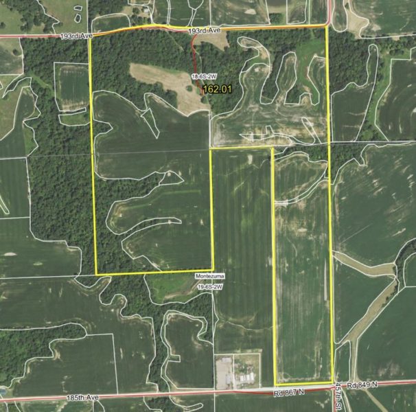 162.01 Acre Tillable Farmland/Hunting Combo · Pike County, Illinois