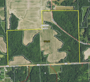 Hunting Land Plus Tillable Farmland · 100 Acres · Macoupin County, Illinois