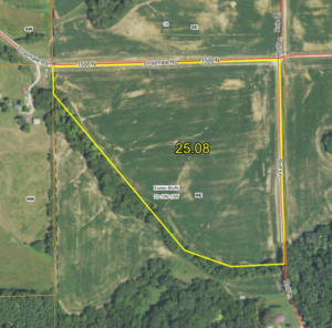 Tillable Farmland · 25.078± Acres · Scott County, Illinois