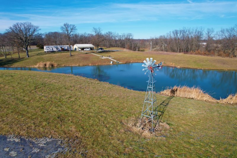 13.86± Acres with Pond, Home, Shed · Hettick, IL