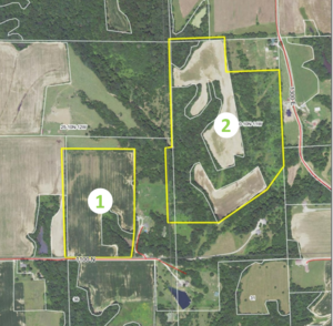 83.97± Acre Land Auction · 2 Tracts Buyer’s Choice · Greene County, Illinois