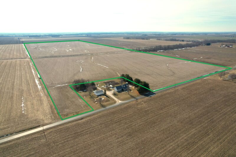 127.36± Acre Farmland Auction · 99% Tillable · Scott County, IL