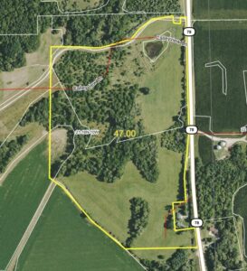 47.0± Acres · Huntable, Buildable, Pastureland ­· Morgan County, IL